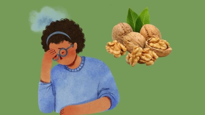 Công dụng hạt óc chó giảm căng thẳng